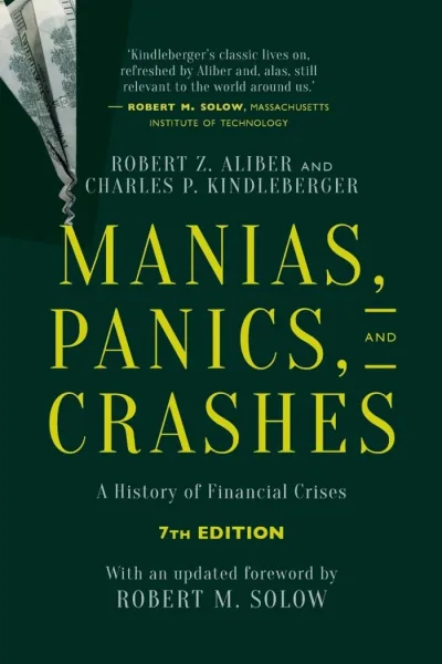 Cover of Manias, Panics and Crashes