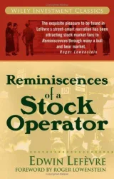 Cover of Reminiscences of a Stock Operator