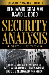Cover of Security Analysis