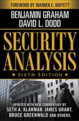 Cover of Security Analysis