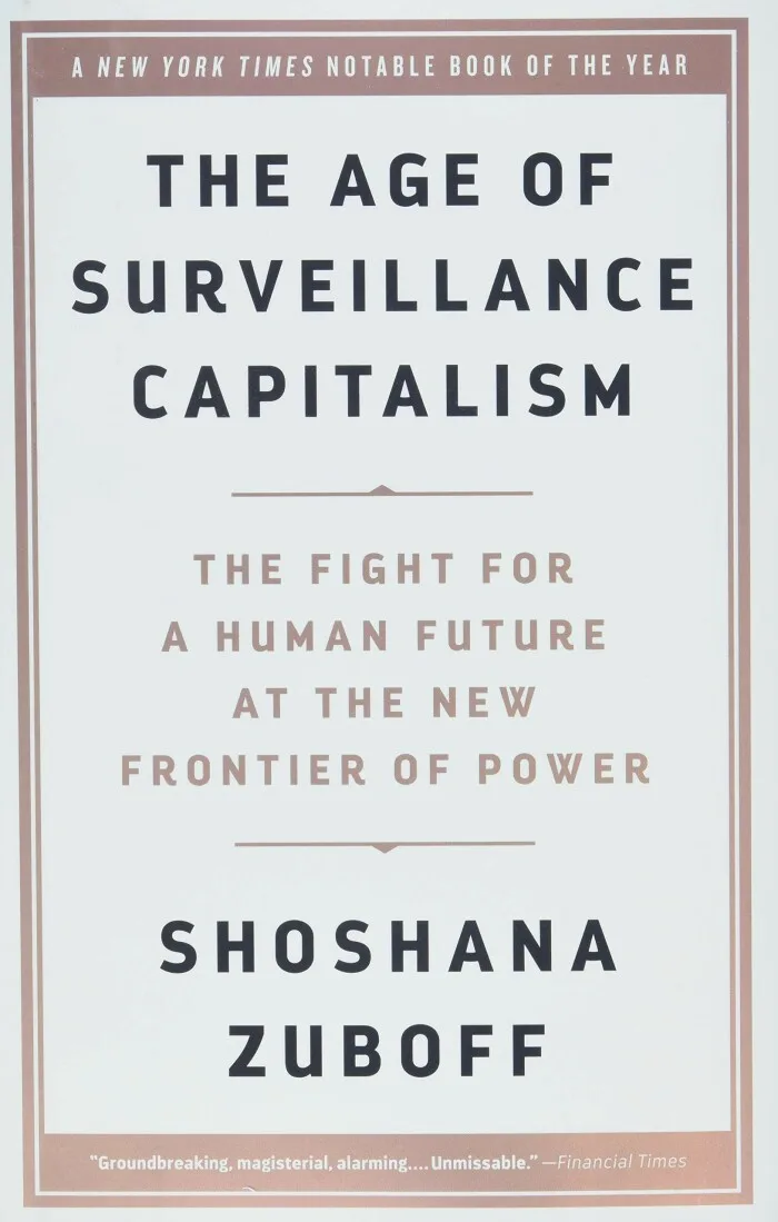 Cover of The Age of Surveillance Capitalism